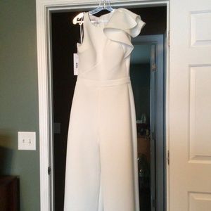 Jovani One Shoulder Jumpsuit